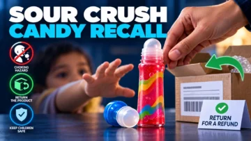 Ricky Joy Sour Crush Recall: Which Bottles Are Affected and How to Get a Refund