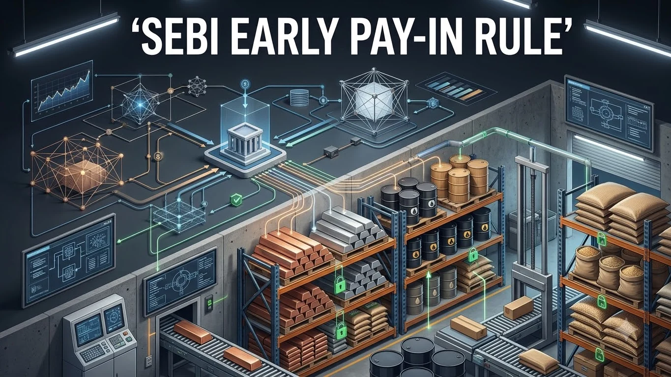 Commodity warehouse, derivatives position and margin-relief concept for SEBI early pay-in rules