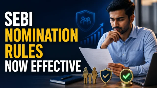 SEBI Nomination Rules Effective September 1: What Demat and Mutual Fund Investors Need to Do