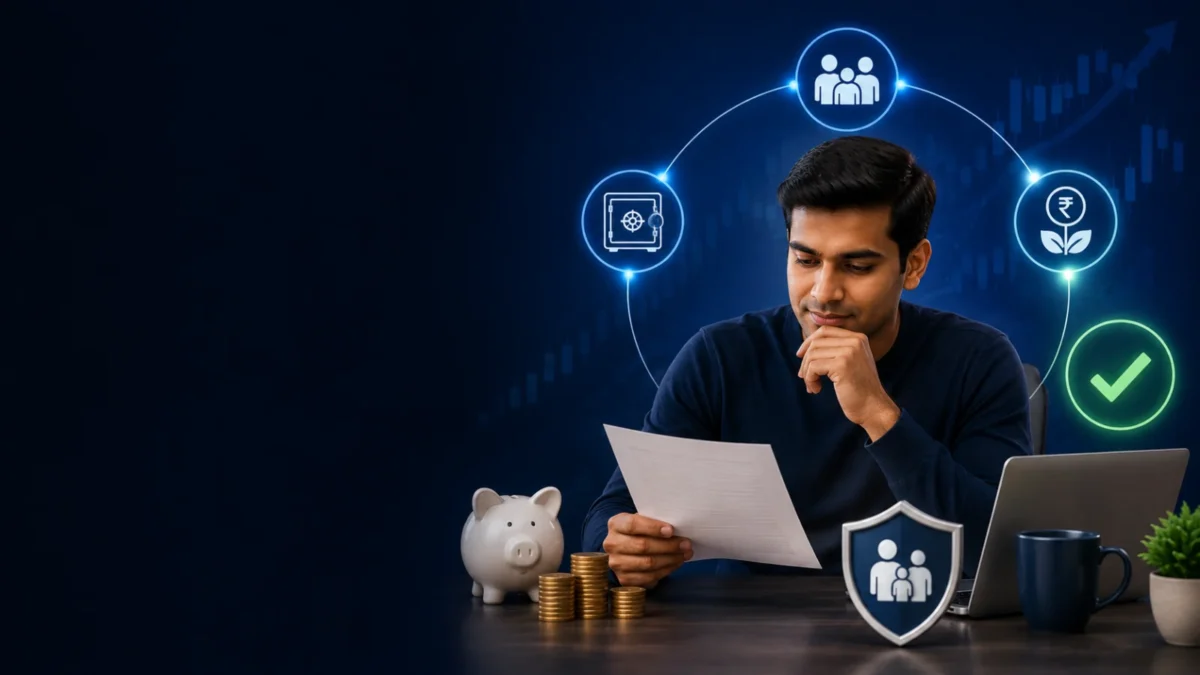 Investor reviewing nomination choices for demat and mutual fund accounts