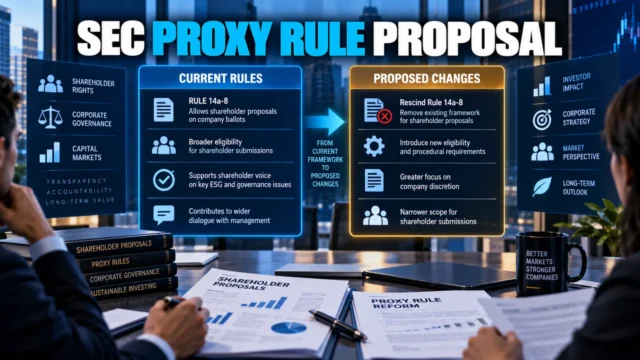 SEC Rule 14a-8 Rescission Proposal: What Would Change for Shareholders and Companies
