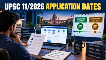 UPSC Advertisement 11/2026: Applications Open, October 2 and 9 Deadlines