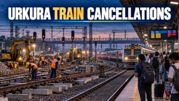 Urkura Yard Remodelling: Sep 13–14 Train Cancellations, 58204 Restored