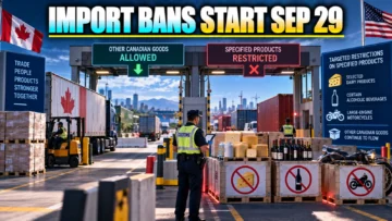 U.S. Canada Import Bans Start September 29: What Section 338 Covers
