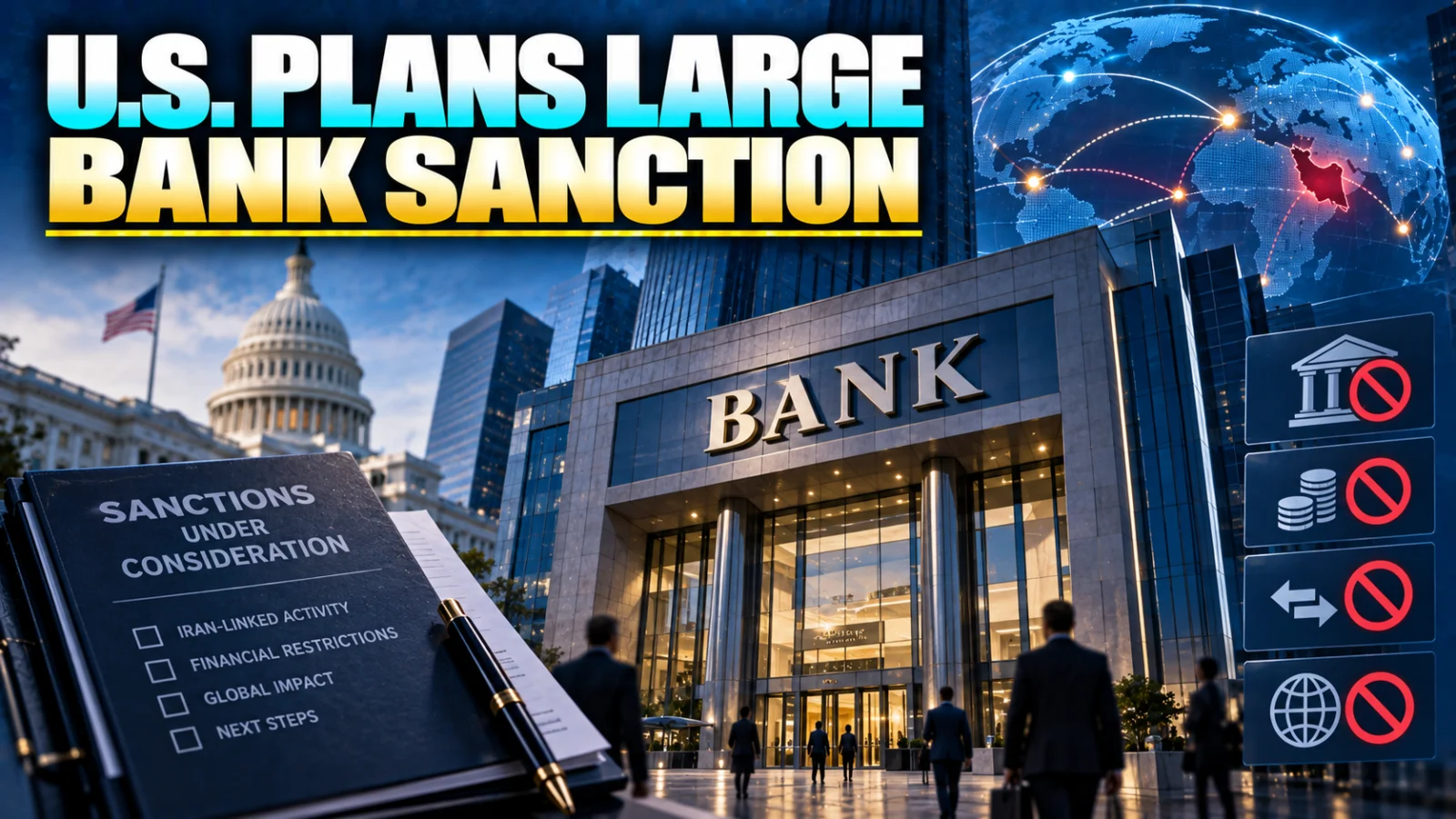 U.S. Plans to Sanction Large Bank Over Iran: What Is Known Before OFAC Names It