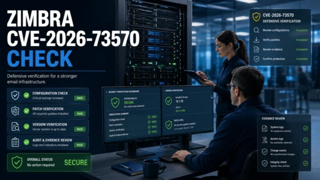 Zimbra CVE-2026-73570: Check If Your Server Is Affected and What to Do