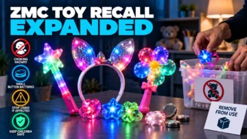 ZMC Light-Up Toy Recall Expanded: Check 5 Item Numbers and Refund Steps